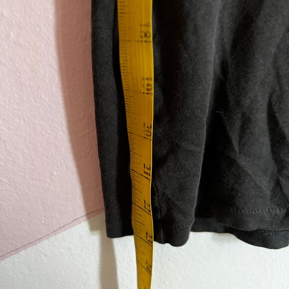 Gray Ruffle Front Tank Top, Office Siren Minimalist Casual‎ Boho Vintage Small - Picture 6 of 7